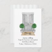 引っ越しました移動案内グレードア 招待状 (正面/裏面)