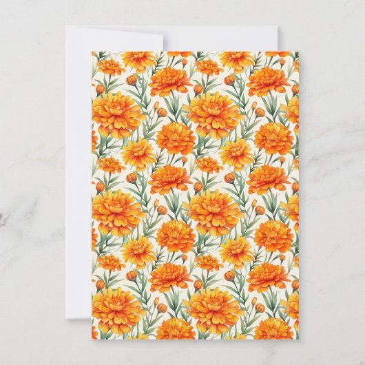 引っ越しました素朴フローラの移行発表 招待状 (裏面)