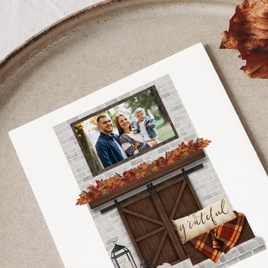 引っ越しました素朴秋ファームハウスフィレックスムービング 案内状