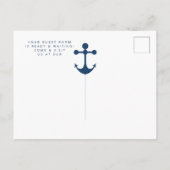 引っ越しました航海のいかりの移行発表 案内ポストカード (裏面)