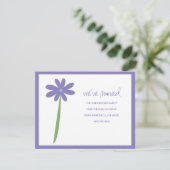 引っ越しました花発表会（紫） 案内状 (スタンド正面)