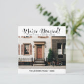 引っ越しました転居予告 (スタンド正面)