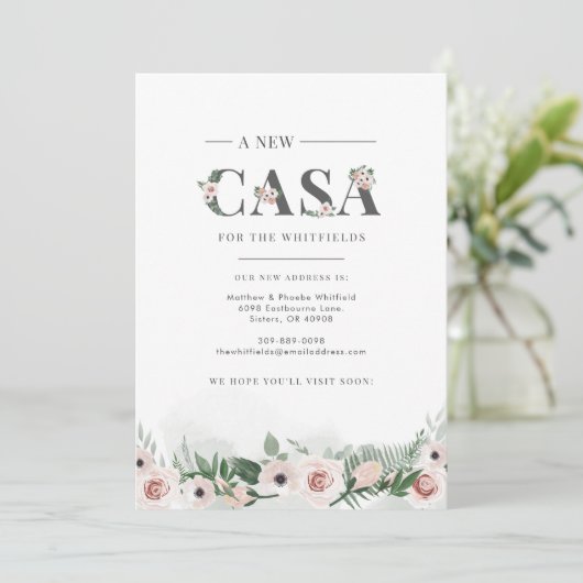 引っ越しました転居予告 (スタンド正面)