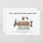 引っ越しました転居予告 (正面/裏面)