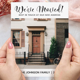 引っ越しました転居予告