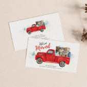 引っ越しました転居予告 名刺