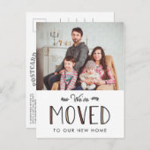 引っ越しました |お知らせ 案内ポストカード (正面/裏面)