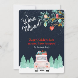 引っ越しました・ウィズ・ザ・ムービング・クリスマス新居 シーズンカード