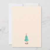 引っ越しました·ウ·ザ·ザ·ムーブ·クリスマス新住所 シーズンカード (裏面)