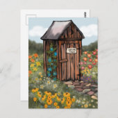 引っ越しました!オートハウス ポストカード (正面/裏面)