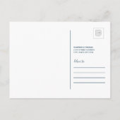 引っ越しました – カンザス インビテーションポストカード (裏面)