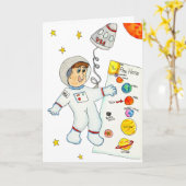 引っ越しました! カード (黄色い花)