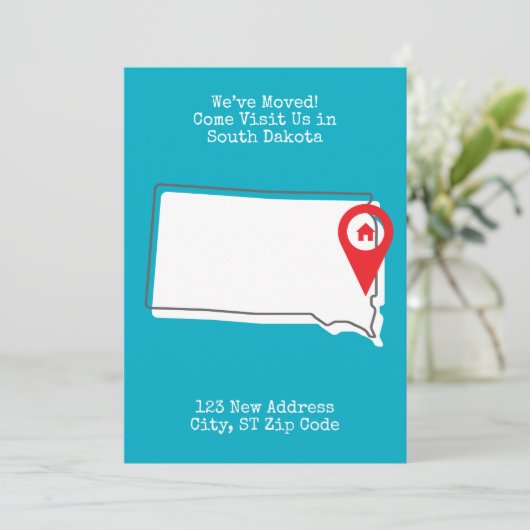 引っ越しました!サウ来ス・ダコタの米国訪問 案内状 (スタンド正面)