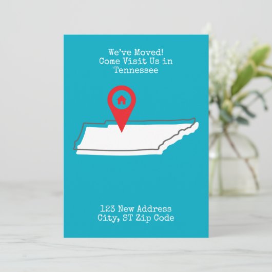 引っ越しました!テネ来シーでの訪問 案内状 (スタンド正面)