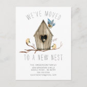 引っ越しました・ニュー・ネスト・ムービング・アナウンス 案内ポストカード (正面)
