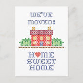 引っ越しました!ホームスイートホーム 案内ポストカード (正面)