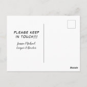 引っ越しました |ボルチモア州カニ ポストカード (裏面)