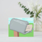 '引っ越しました ポストカード (スタンド正面)