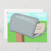 '引っ越しました ポストカード (正面/裏面)