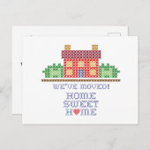 引っ越しました!ポストカード ポストカード (正面/裏面)