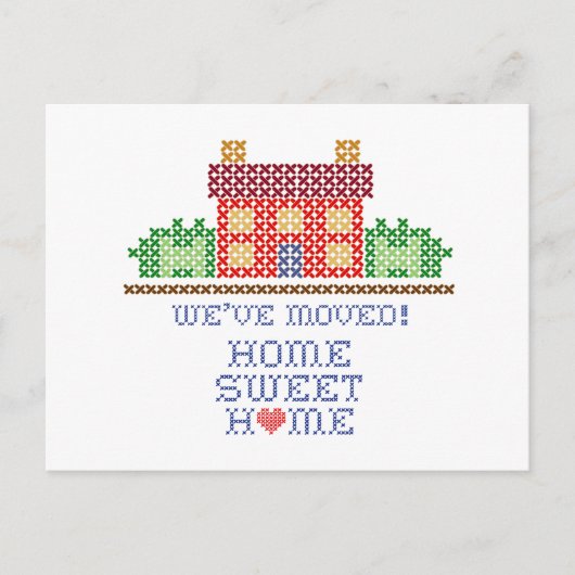 引っ越しました!ポストカード ポストカード (正面)