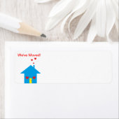 「引っ越しました!ラベル ラベル (インサイチュ)