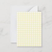 引っ越しました | レモンの花の新しいアドレス ノートカード (裏面)