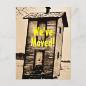 引っ越しました!ヴィンテージ2ストーリーアウトハウス 案内ポストカード (正面)