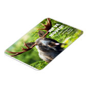 引っ越しました |動カラフル動のお知らせP マグネット (左側)