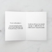 引っ越しました! 国の納屋のポストの発表 案内状 (内部)