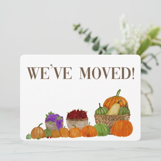 引っ越しました!感謝祭のアドレス発表 シーズンカード (スタンド正面)