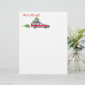 引っ越しました!新しいアドレスのレターヘッド (スタンド正面)