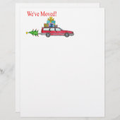 引っ越しました!新しいアドレスのレターヘッド (正面/裏面)