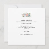 引っ越しました |新しいアドレスの移動のお知らせ 招待状 (裏面)