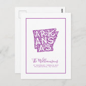 引っ越しました |新しいアドレス |アーカンソー ポストカード (正面/裏面)