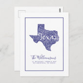 引っ越しました |新しいアドレス |テキサス州 ポストカード (正面/裏面)