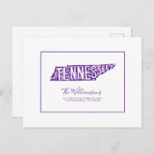 引っ越しました |新しいアドレス |テネシー ポストカード (正面/裏面)