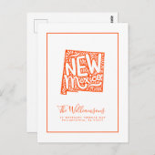 引っ越しました |新しいアドレス |ニューメキシコ ポストカード (正面/裏面)