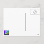 引っ越しました、新しいホームアドレスクリスマスペンギン シーズンポストカード (裏面)