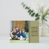 引っ越しました!新しいホームフォトポストカード 案内ポストカード (スタンド正面)