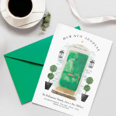 引っ越しました – 新しい住所グリーンウォーターカラードア 案内状