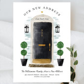 引っ越しました – 新しい住所ブラックウォーターカラードア 案内状