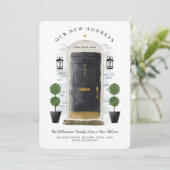 引っ越しました – 新しい住所ブラックウォーターカラードア 案内状 (スタンド正面)