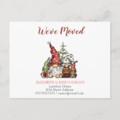 引っ越しました、格言ファミリ 案内ポストカード (正面)