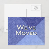 引っ越しました 案内ポストカード (正面/裏面)