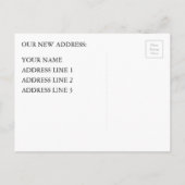引っ越しました 案内ポストカード (裏面)