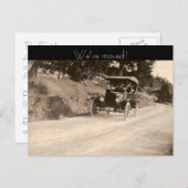 引っ越しました 案内ポストカード (正面/裏面)