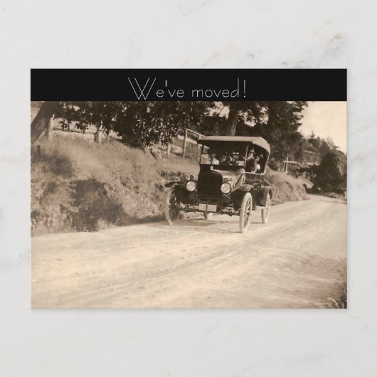 引っ越しました 案内ポストカード (正面)