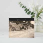 引っ越しました 案内ポストカード (スタンド正面)