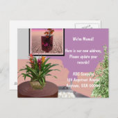 引っ越しました! 案内ポストカード (正面/裏面)